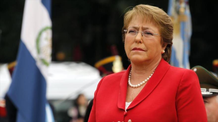 Presidenta de Chile, Michelle Bachelet.