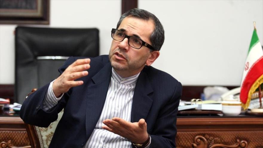 El vicecanciller iraní para Asuntos de América y Europa, Mayid Tajt Ravanchi.