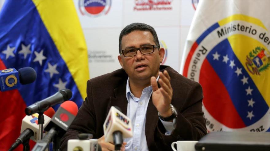 Ministro del Interior de Venezuela, Gustavo González López.