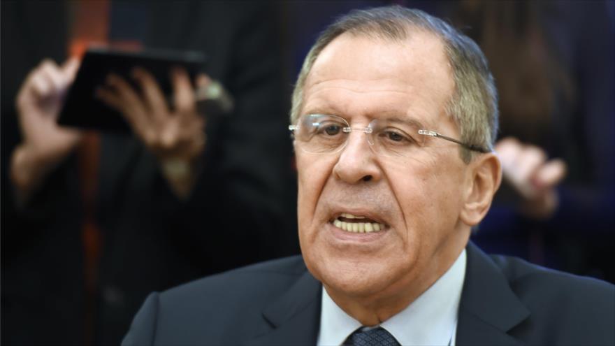 Ministro de Asuntos Exteriores de Rusia, Serguei Lavrov.