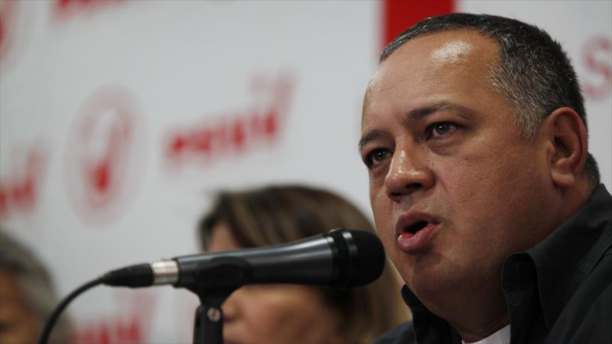 Diosdado Cabello, presidente de la Asamblea Nacional (AN) de Venezuela.