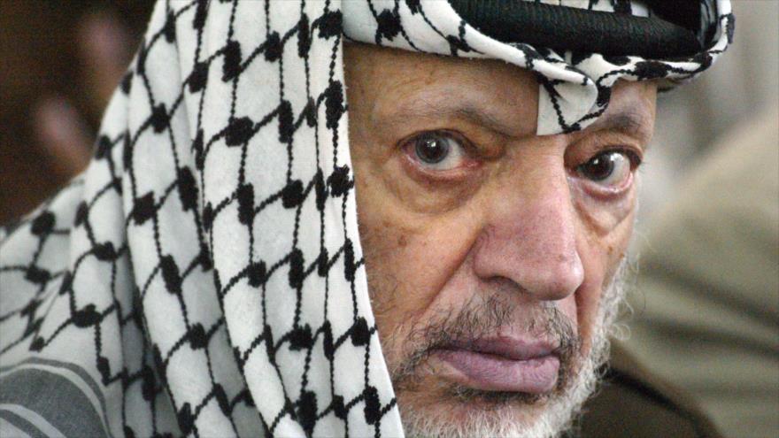 Yaser Arafat, líder fallecido de la Organización para la Liberación de Palestina (OLP).