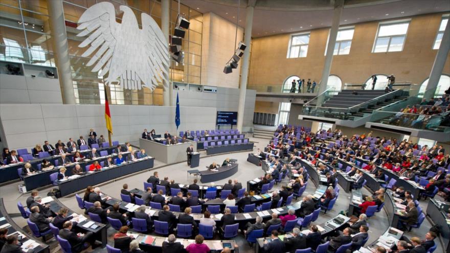 El Bundestag (la Cámara Baja del Parlamento de Alemania).