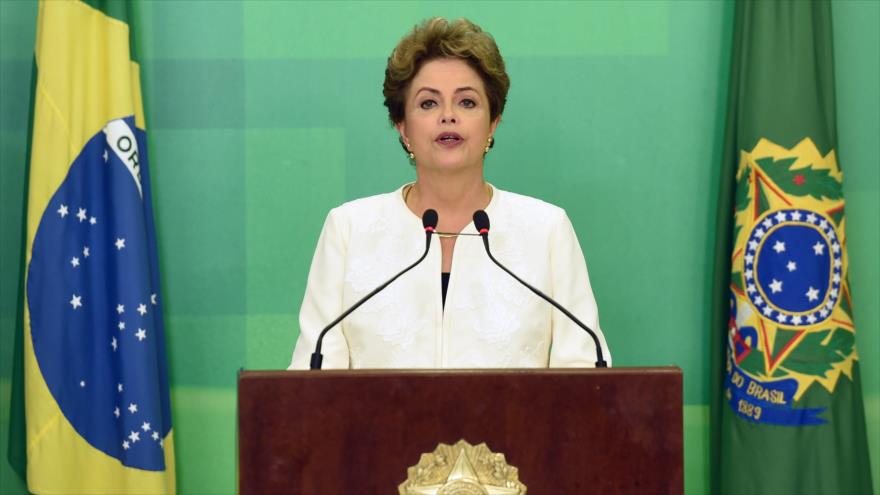 La presidenta de Brasil, Dilma Rousseff.