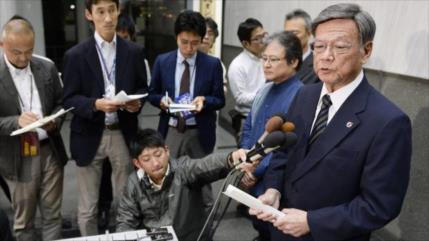 Gobernador de Okinawa: Devolver solo 1 % de Futenma no eliminará su riesgo