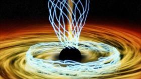 Detectan campos magnéticos de agujero negro en Vía Láctea