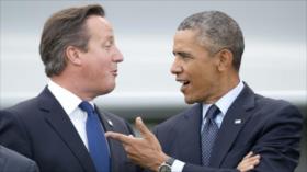 Obama y Cameron tratan vías para intensificar ataques contra EIIL