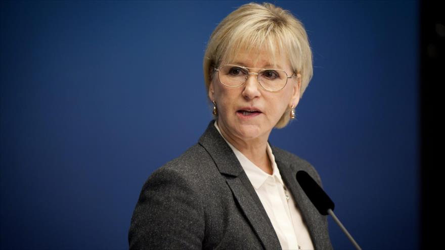 La ministra sueca de Asuntos Exteriores, Margot Wallstrom.
