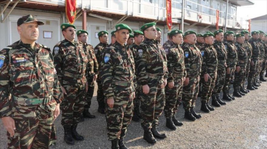 Fuerzas marroquíes.