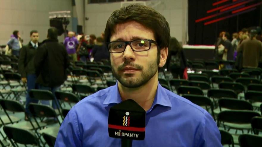 Iglesias ratifica compromiso con referéndum de Cataluña 