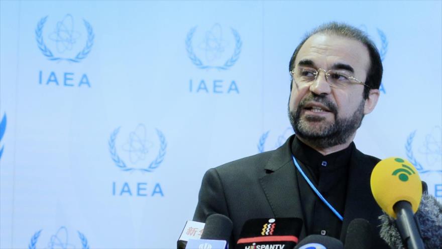 El embajador iraní ante la AIEA, Reza Nayafi.