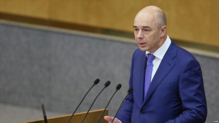 Anton Siluanov, ministro ruso de Hacienda.