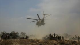 Helicóptero israelí ataca Franja de Gaza 