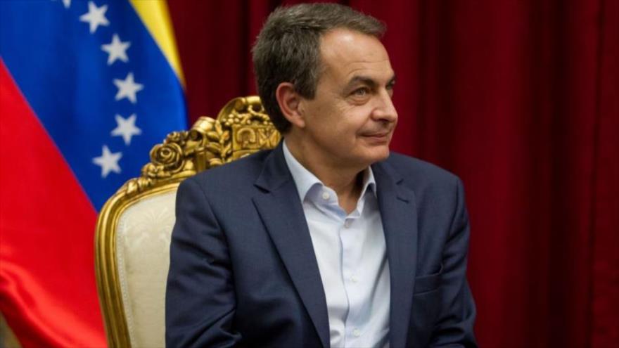 El expresidente de Gobierno español José Luis Zapatero en Venezuela.