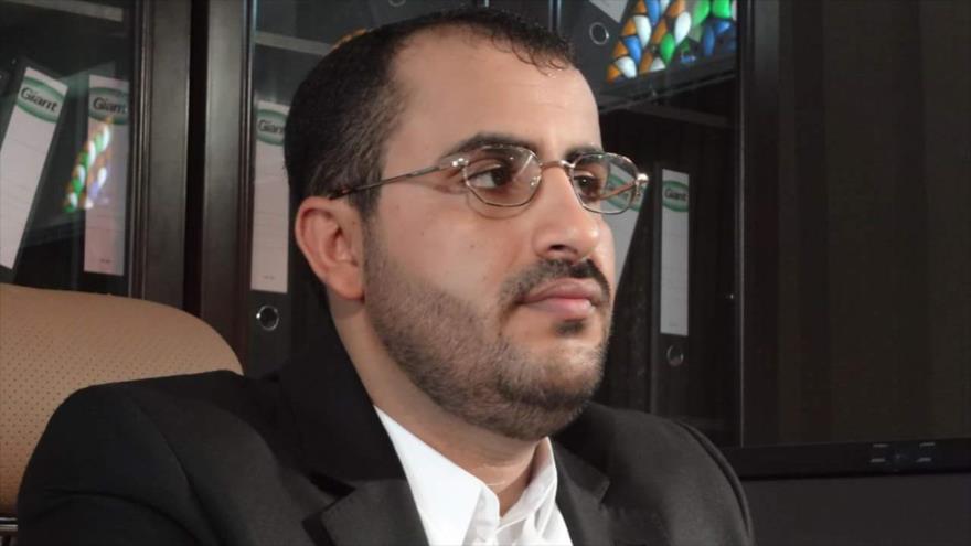 El portavoz del movimiento popular yemení Ansarolá, Mohamad Abdel Salam.