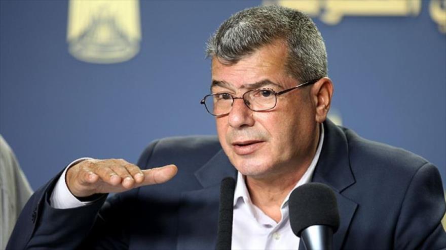 El ministro de Asuntos de Prisioneros del Estado palestino, Isa Qaraqe.