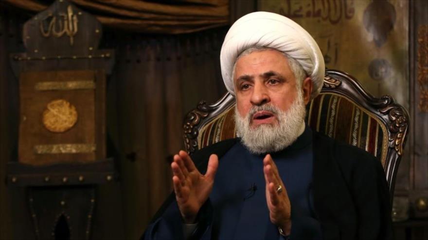 El vicesecretario general de Hezbolá, el sheij Naim Qasem.