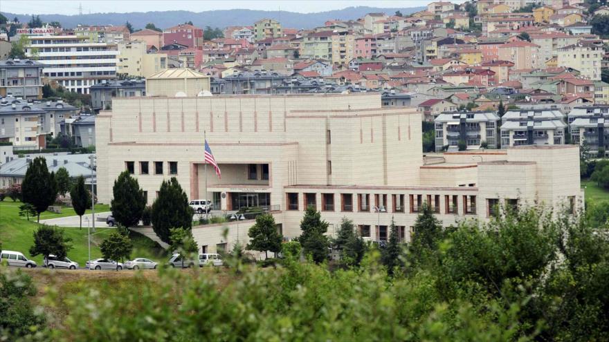 Consulado estadounidense en la ciudad turca de Estambul.