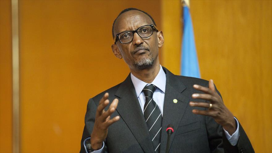El presidente ruandés, Paul Kagame.
