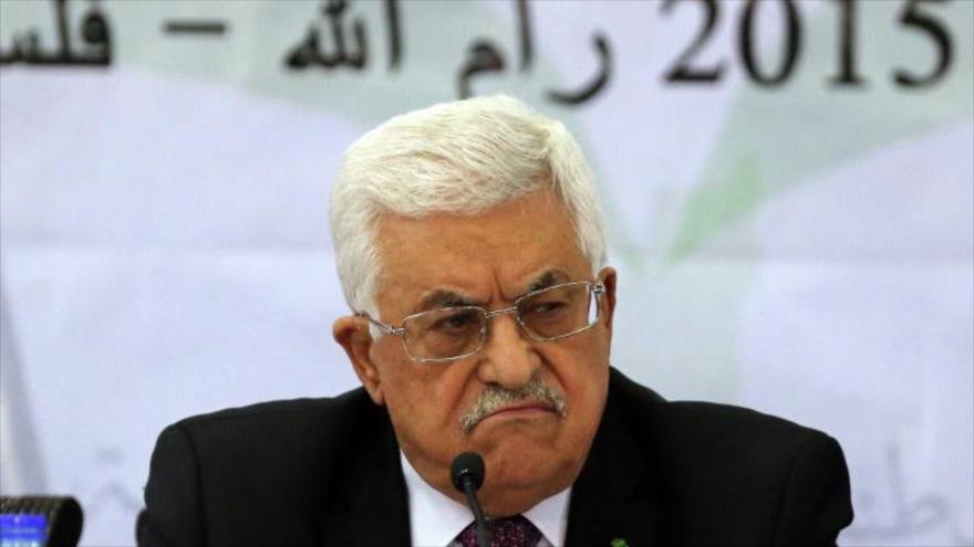 Presidente palestino, Mahmud Abás.
