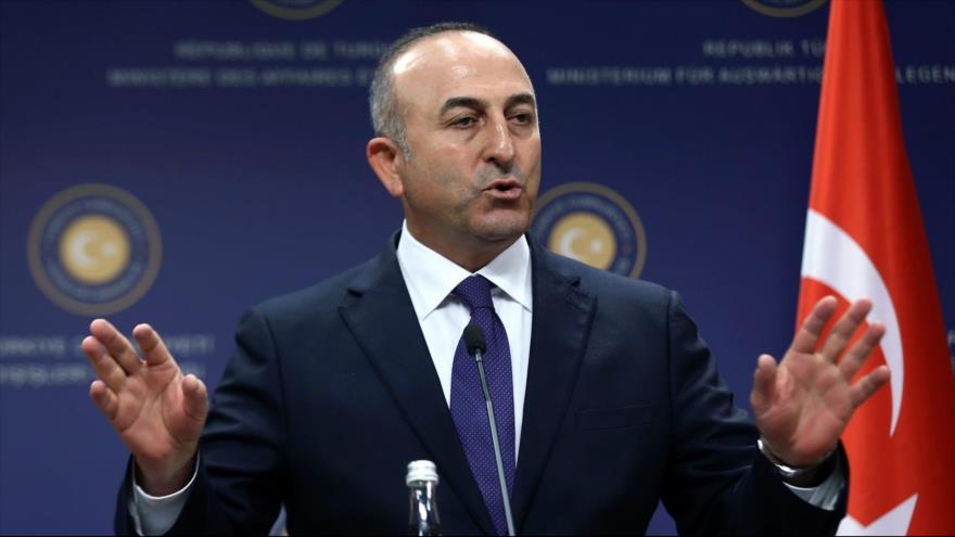 El ministro de Asuntos Exteriores de Turquía, Mevlut Cavusoglu.