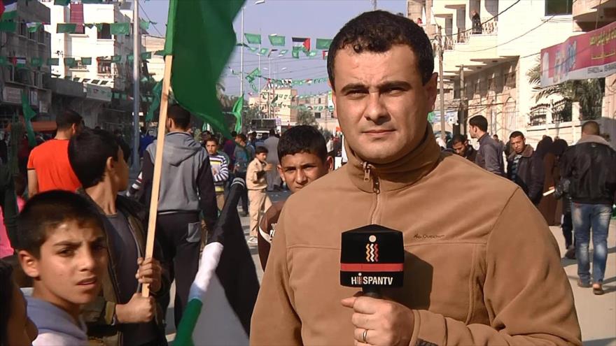 HAMAS celebra el 28 aniversario de su creación en la Franja de Gaza