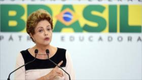 Rousseff considera PSDB opositor como base de impeachment en su contra 