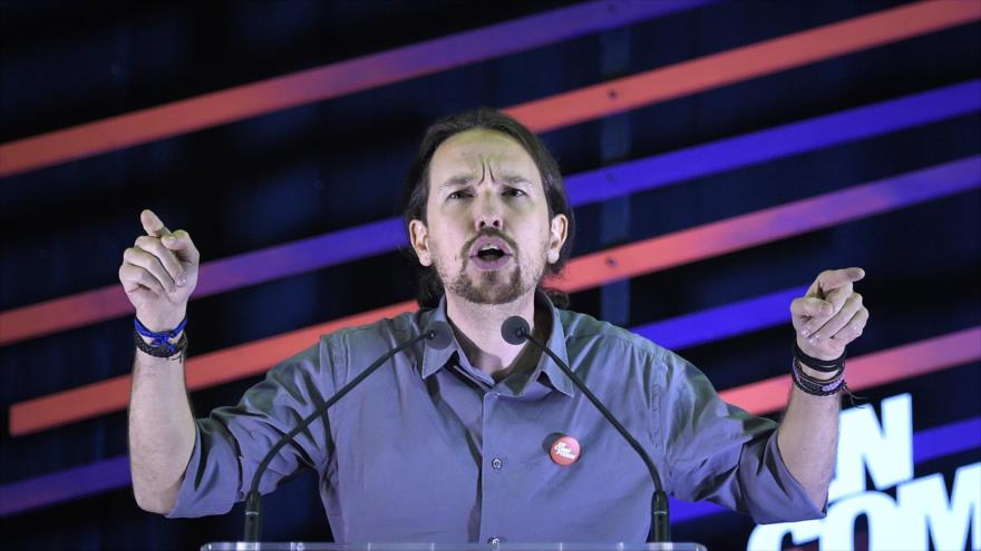 El líder del Partido Podemos, Pablo Iglesias.