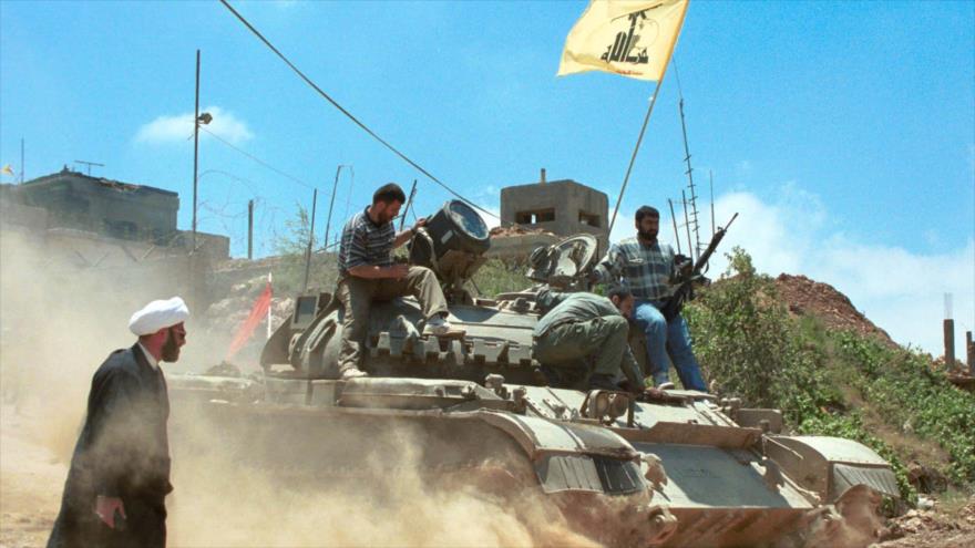 Fuerzas de Hezbolá en el sur del territorio libanés. 