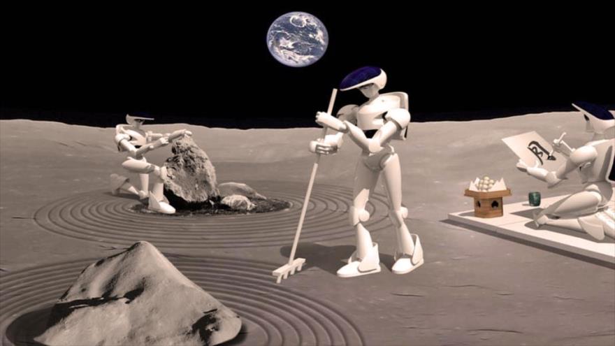 Científicos rusos presentan una innovadora idea de colonización lunar con la ayuda de un robot-avatar que representa el cuerpo humano.