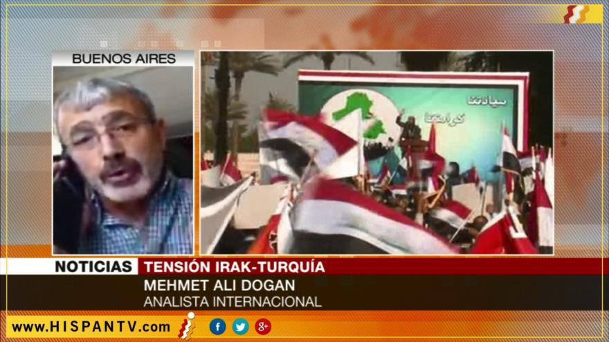 ‘Occidente interviene indirectamente en Irak vía Gobierno Turco’