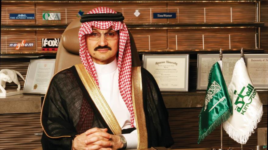 El príncipe saudí Al-Walid bin Talal.