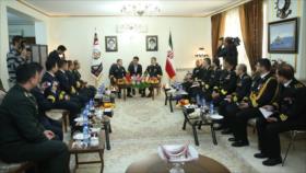 Fuerzas navales de Irán y China abordan ampliar cooperaciones