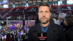 Cerca de 10.000 personas asisten al mitin de Podemos en Madrid