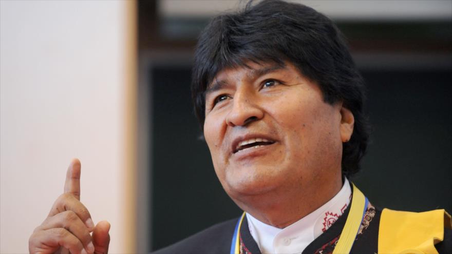Presidente de Bolivia, Evo Morales.