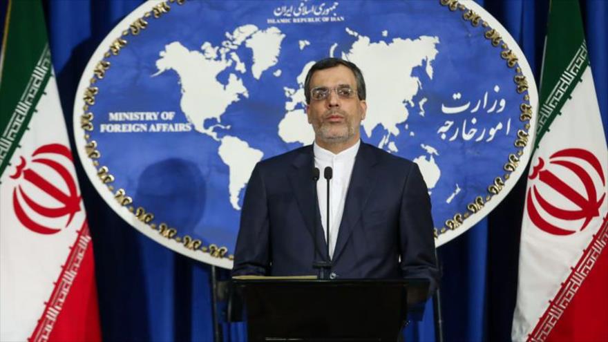 El portavoz del Ministerio de Asuntos Exteriores de la República Islámica de Irán, Husein Yaber Ansari.