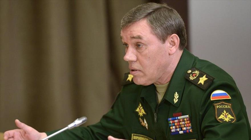 El jefe del Estado Mayor de Rusia, el general Valery Gerasimov.