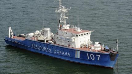 Barco turco impide tránsito de plataforma de perforación rusa en el mar Negro