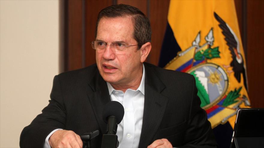 El canciller de Ecuador, Ricardo Patiño.