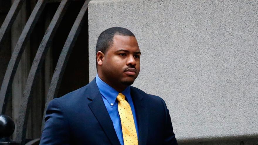  William Porter, uno de los seis policías acusados de la muerte del afroamericano Freddie Gray.
