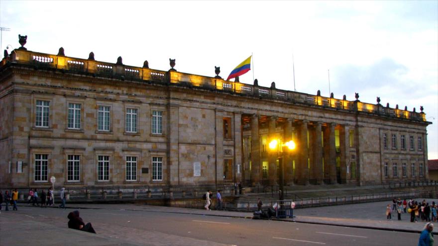 Capitolio Nacional de Colombia en la ciudad de Bogotá es la sede del Congreso de la República de Colombia.