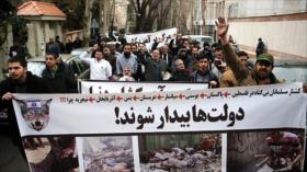 Iraníes se manifiestan contra la matanza de chiíes nigerianos