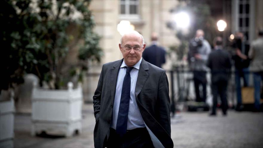 Michel Sapin, el ministro de Finanzas de Francia.