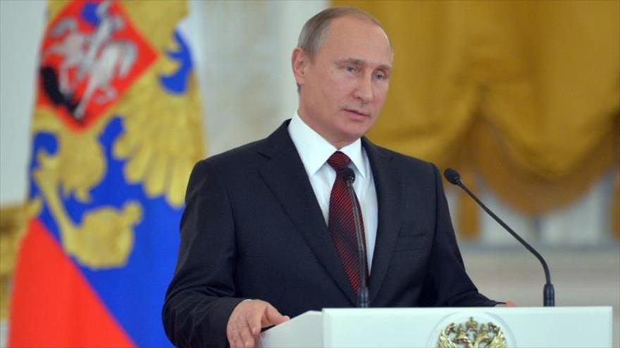 El presidente ruso Vladimir Putin.