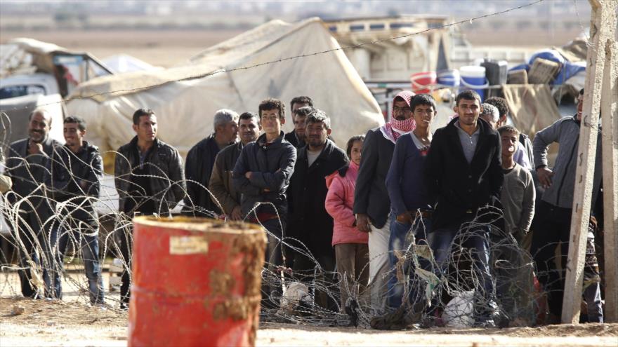 La mayoría de los refugiados sirios instalados en Jordania y El Líbano viven en la pobreza.