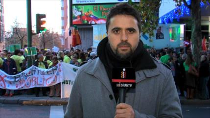 Marea Verde rechaza ante la Asamblea los presupuestos educativos de Cifuentes