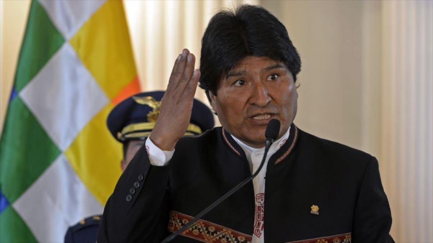 El presidente de Bolivia, Evo Morales.