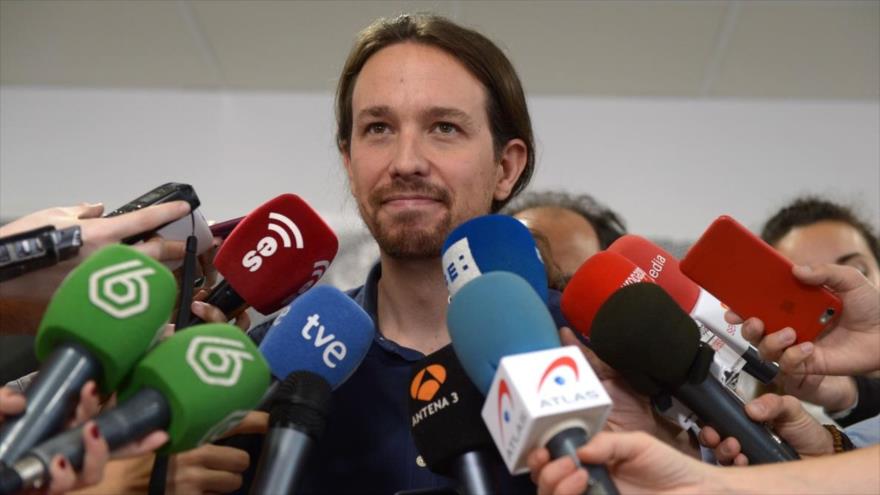 El secretario general de Podemos y candidato a la Presidencia de España, Pablo Iglesias.