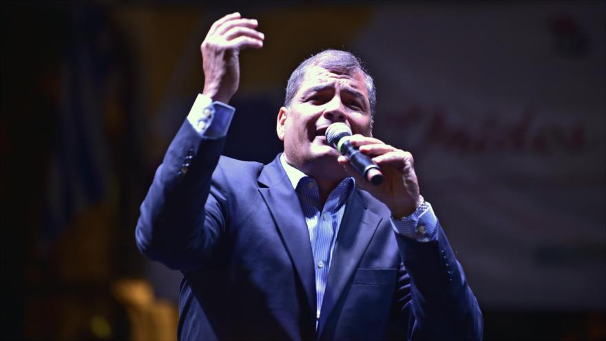 El presidente de Ecuador, Rafael Correa.