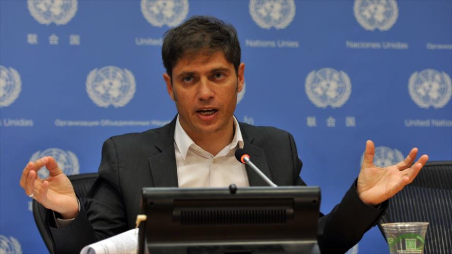 El exministro de Economía argentino, Alex Kicillof.